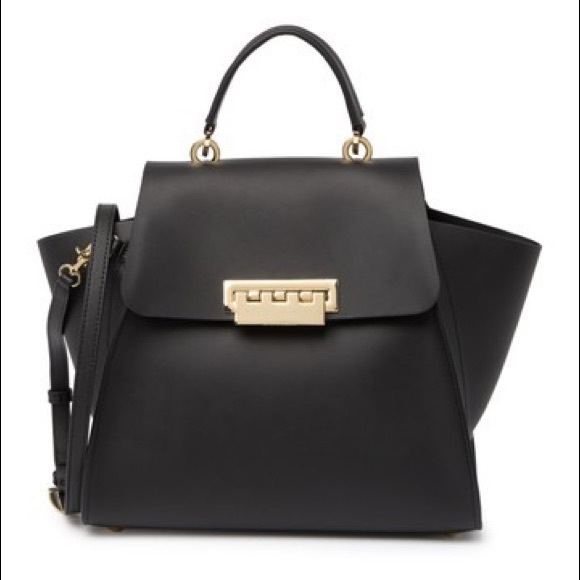 ZAC Zac Posen Handbags - Zac Zac Posen Black Eartha Top Handle Bag